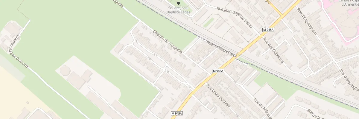 Plan du 20 Rue Pasteur à Erquinghem-Lys