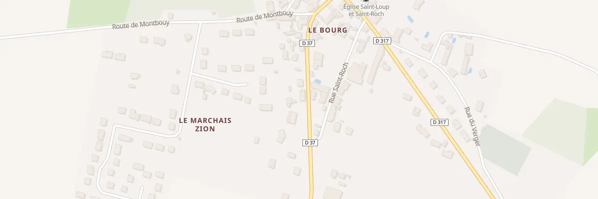 Plan du 234 Rte de Châtillon Coligny à La Chapelle-sur-Aveyron