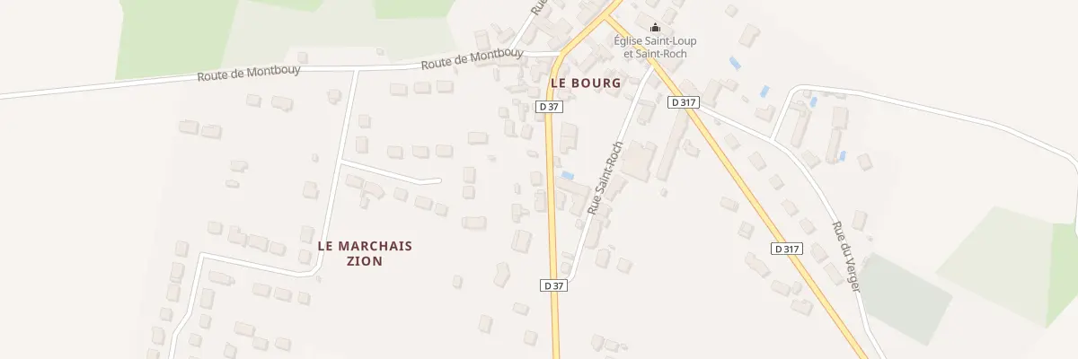 Plan du 224 Rte de Châtillon Coligny à La Chapelle-sur-Aveyron