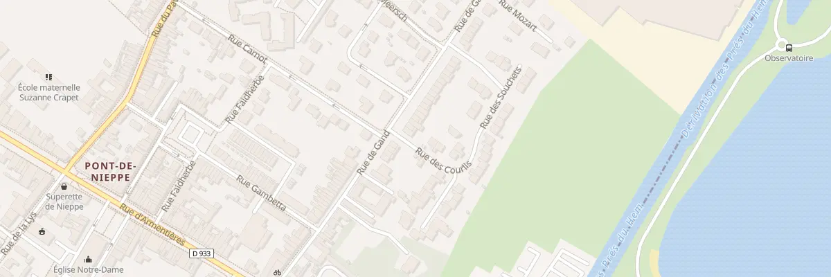 Plan du 224 Rue de Gand à Nieppe