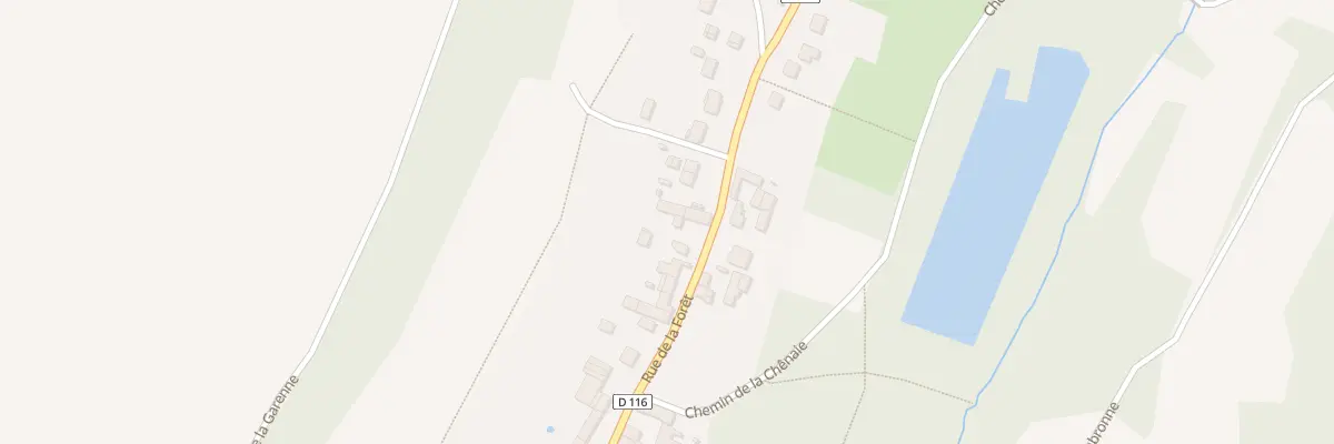 Plan du 58 Cuqueret à Orrouy