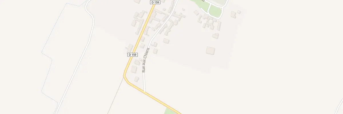 Plan du 15 Rue aux Chiens à Avricourt