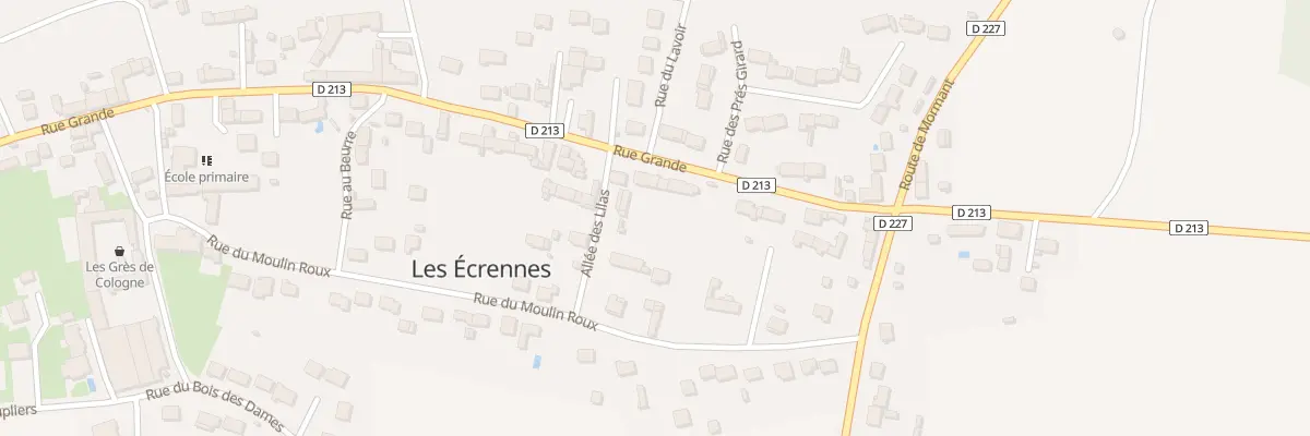 Plan du 52 Rue Grande aux Écrennes