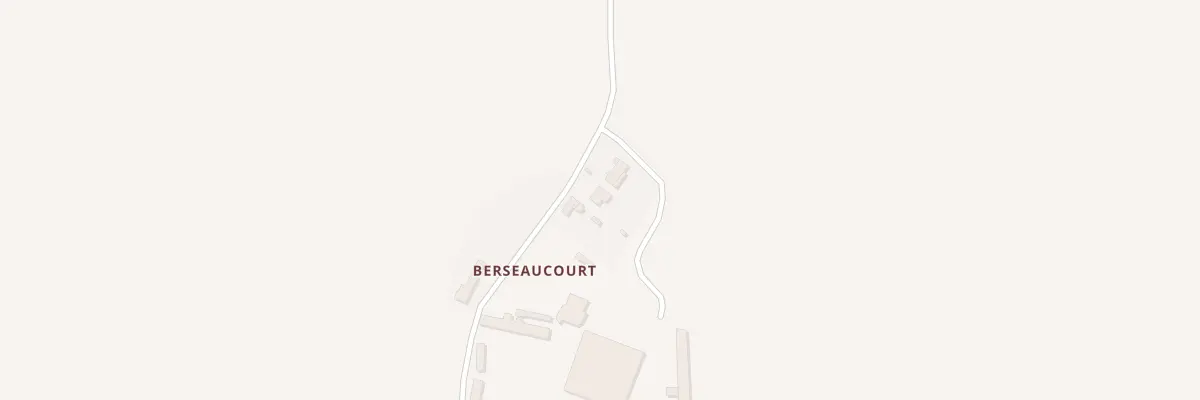 Plan du 3 Ham de Berseaucourt à Hypercourt
