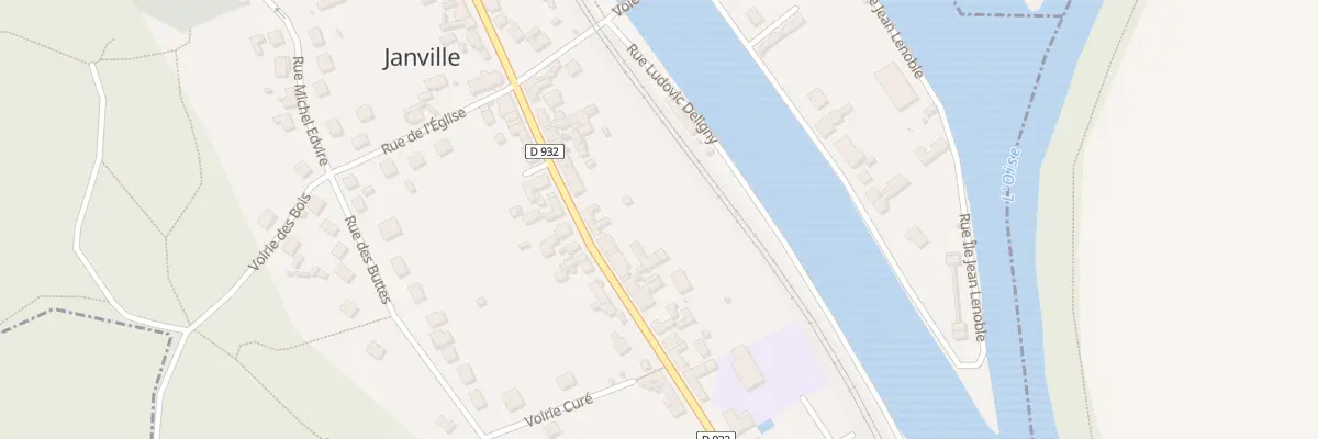 Plan du 59 Rue René Richard à Janville