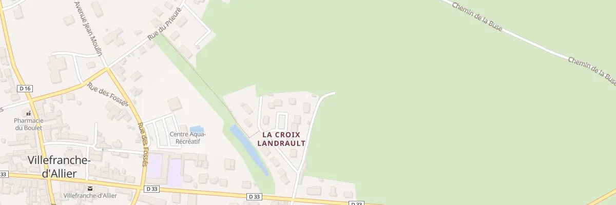 Plan du 9 Clos de la Croix Landrault à Villefranche-d’Allier