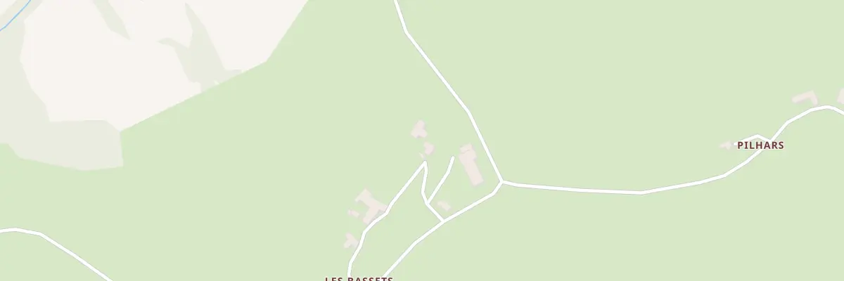 Plan du 5160 Les Bassets à Curières