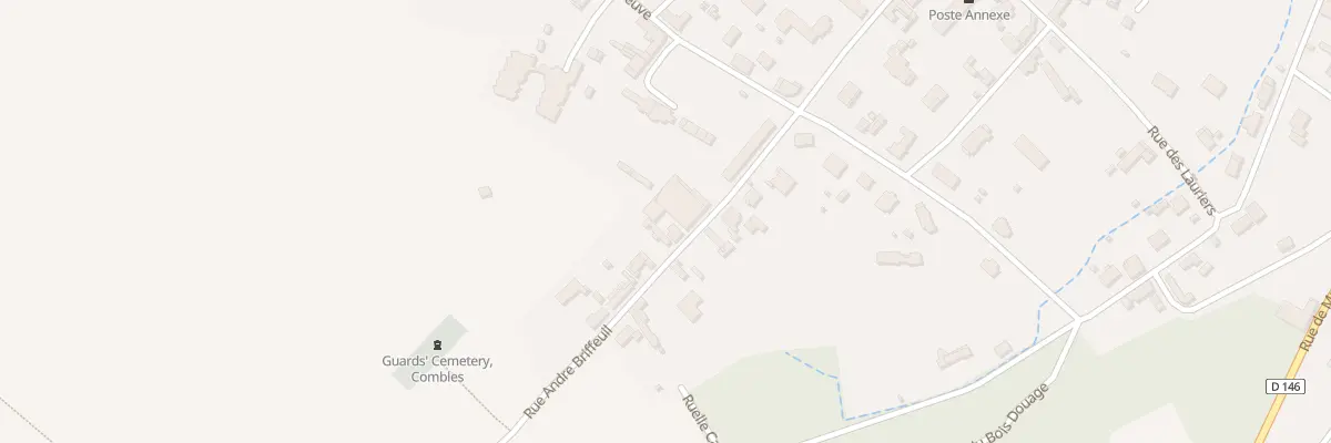 Plan du 7 Rue André Briffeuil à Combles