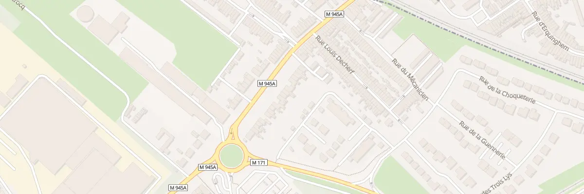 Plan du 1238 Rue d’Armentières à Erquinghem-Lys