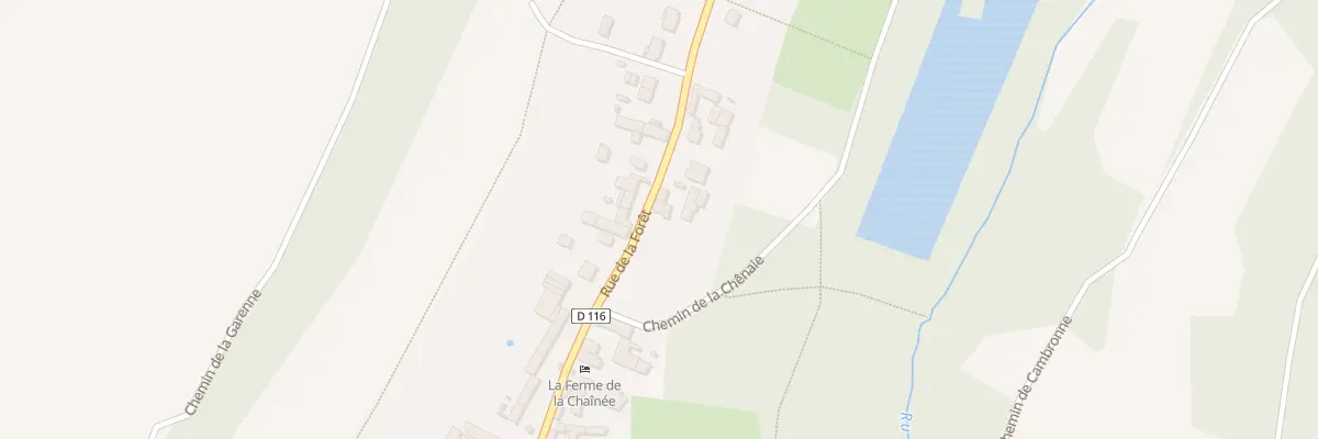 Plan du 88 Rue de la Forêt à Orrouy