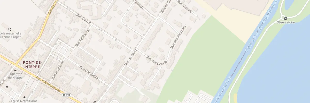 Plan du 47 Rue des Courlis à Nieppe