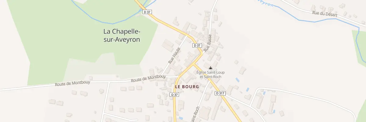 Plan du 50 Rte de Châtillon Coligny à La Chapelle-sur-Aveyron