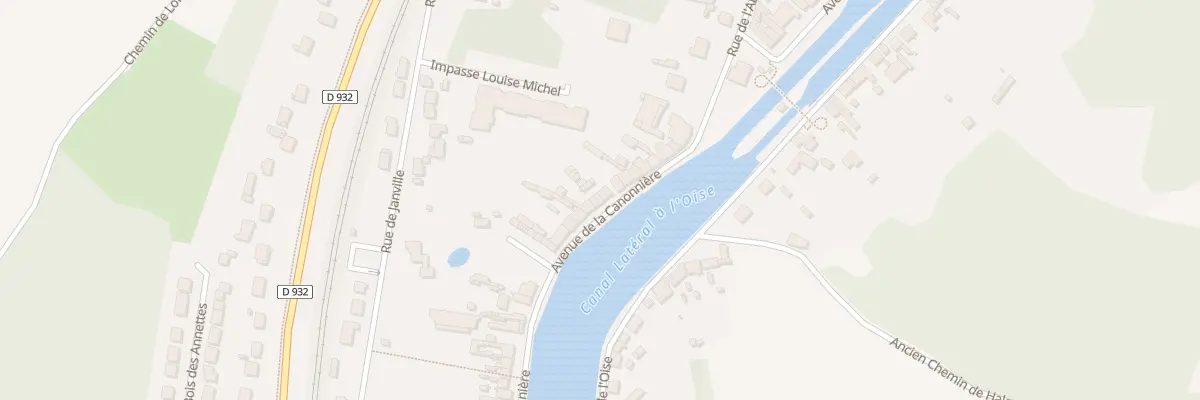 Plan du 23 Av de la Canonnière à Longueil-Annel