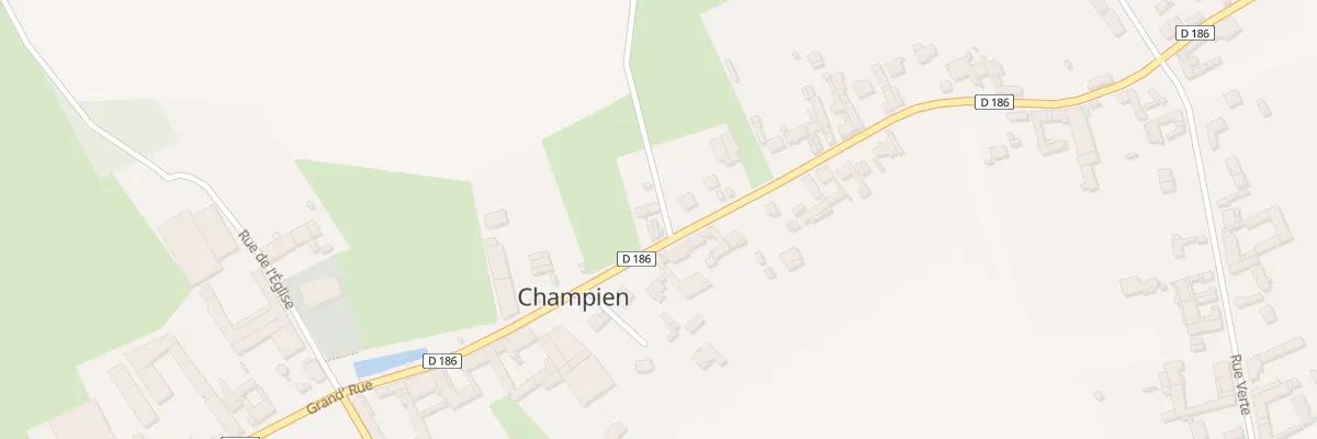 Plan du 51 Gr Grand Rue à Champien