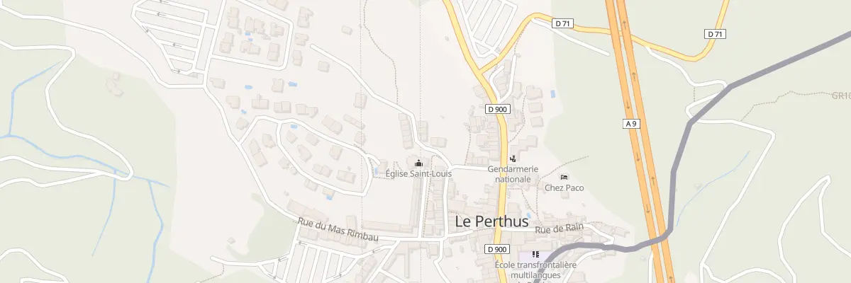 Plan du 6 Imp de la Sardane au Perthus