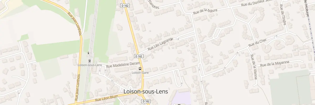 Plan du 4 Rue Léo Lagrange à Loison-sous-Lens