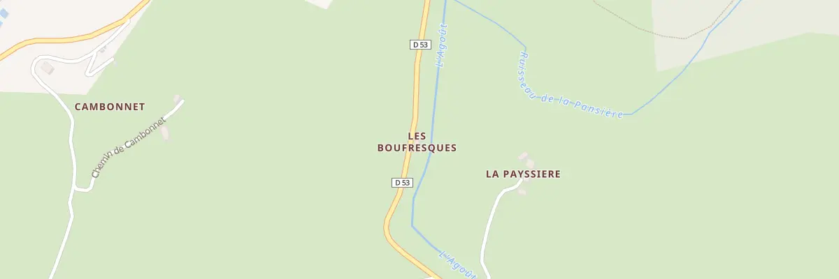 Plan du 3 Rte de L’Espinouse à Cambon-et-Salvergues