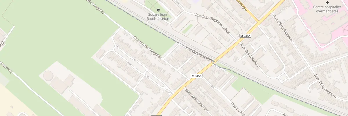 Plan du 31 Rue du Vieux Fort à Erquinghem-Lys