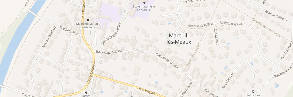Plan du 15D Rue Joseph Lhoste à Mareuil-lès-Meaux