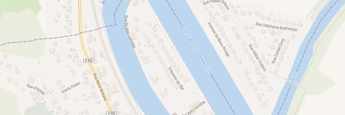 Plan du 5 Imp de l’Ile à Janville