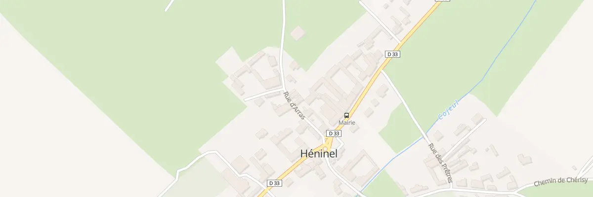 Plan du 5 Rue d’Arras à Héninel