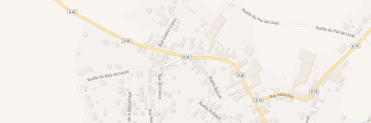 Plan du 8 Pl du Riez à Combles