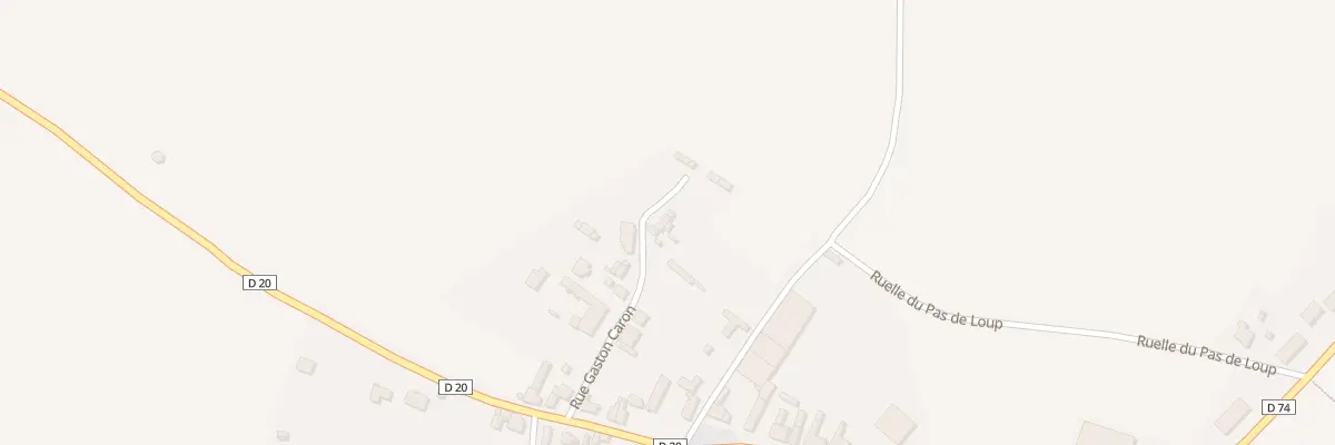 Plan du 13 Rue Gaston Caron à Combles
