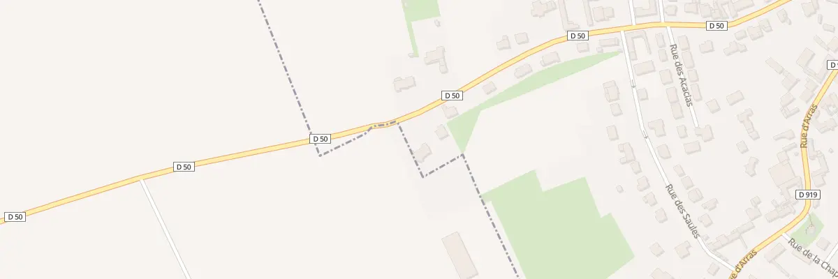 Plan du 38 Rue de Willerval à Willerval