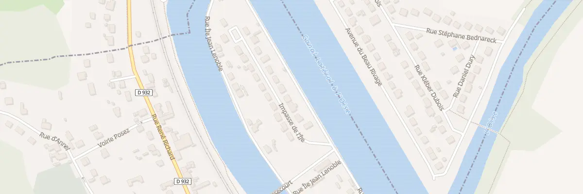 Plan du 4 Imp de l’Ile à Janville