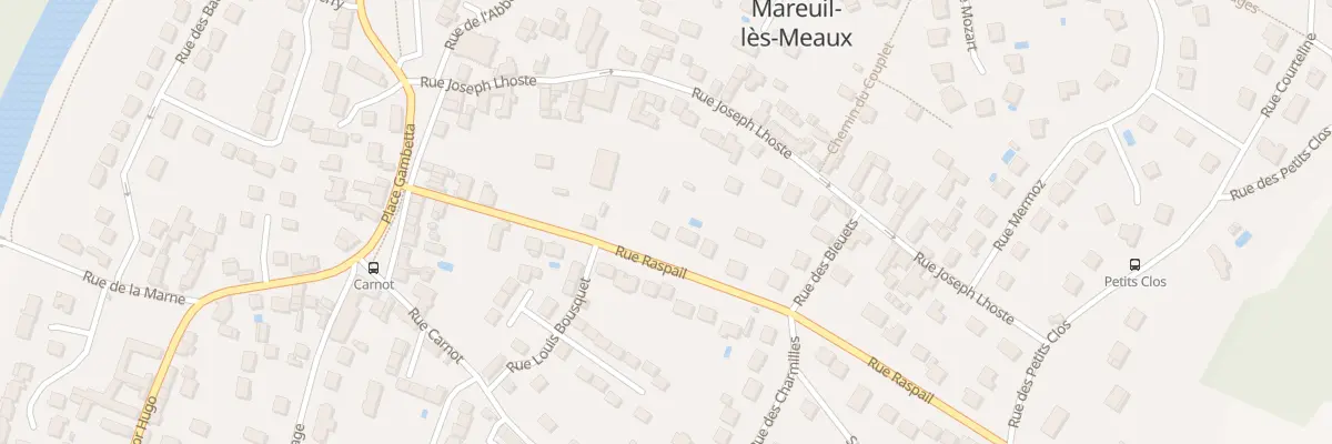 Plan du 21 Rue Raspail à Mareuil-lès-Meaux