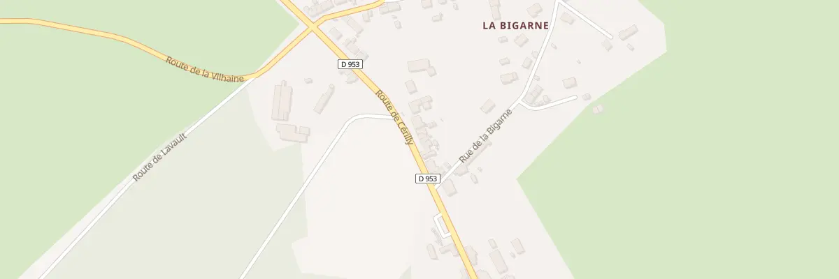 Plan du 22 Rte de Cérilly à Theneuille