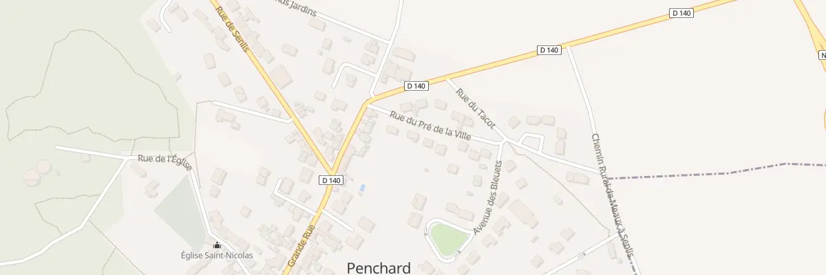 Plan du 4 Rue du Pré de la Ville à Penchard