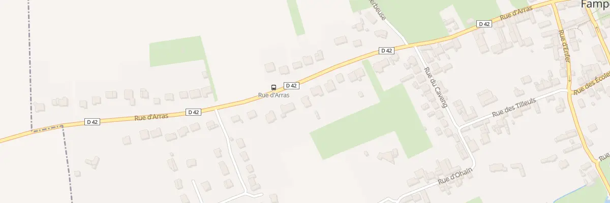 Plan du 64 Rue d’Arras à Fampoux