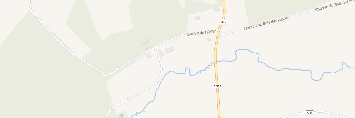 Plan du 9 Chem de l’Enfer à Chevannes