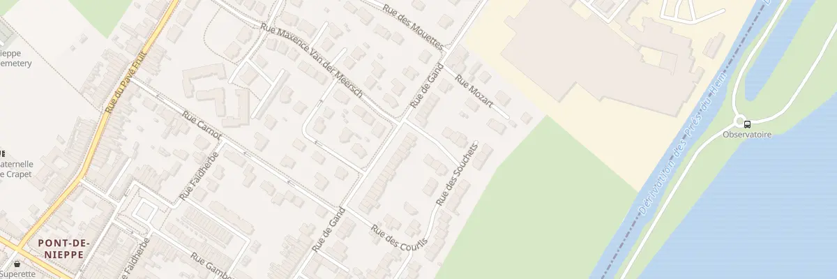 Plan du 320 Rue de Gand à Nieppe