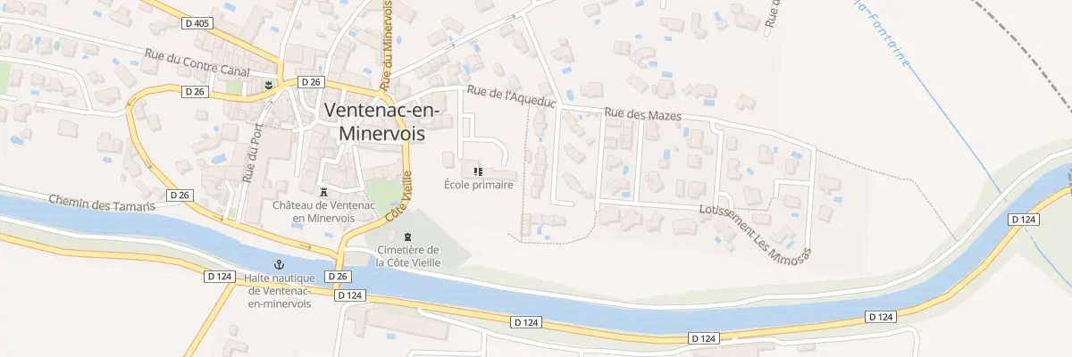 Plan du 5 Cité Henri Andrieu à Ventenac-en-Minervois