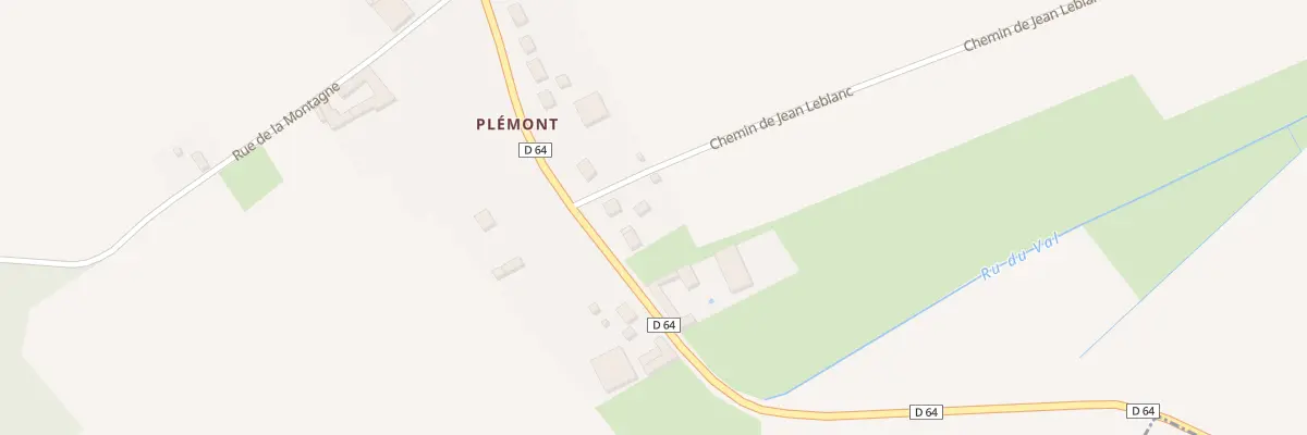 Plan du 3B Rue de Thiescourt à Dives