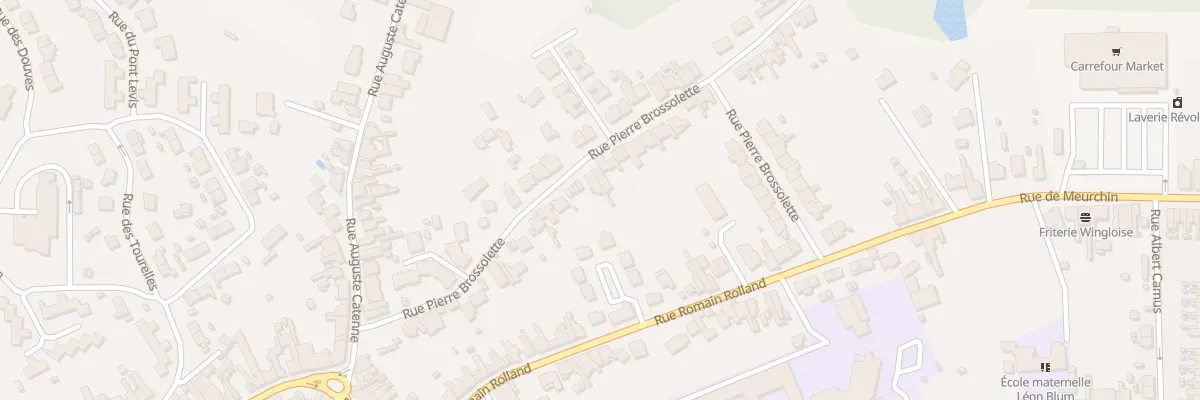 Plan du 40 Rue Pierre Brossolette à Wingles