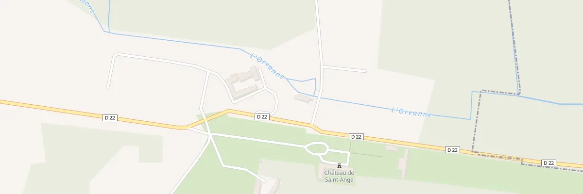 Plan du 5195 Saint Ange à Villecerf