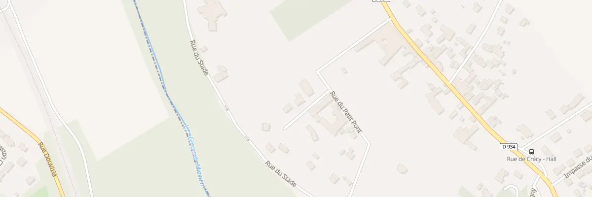 Plan du 34 Rue du Petit Pont à Couilly-Pont-aux-Dames