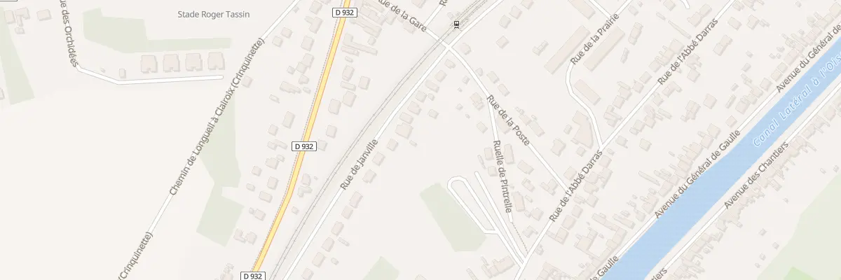 Plan du 90 Rue de Janville à Longueil-Annel