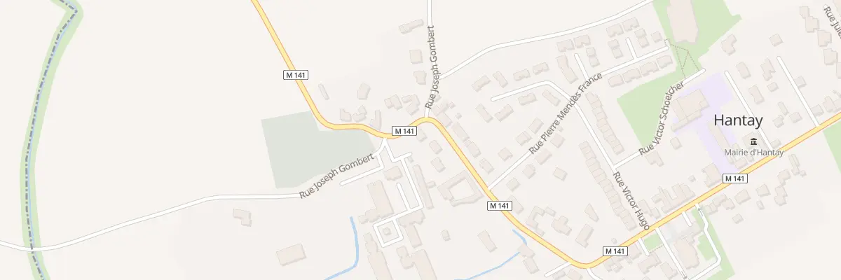 Plan du 3A Rue Joseph Gombert à Hantay