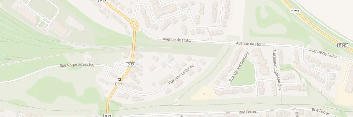 Plan du 30 Rue Jean Létienne à Méricourt