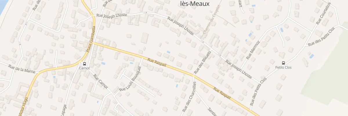 Plan du 25 Rue Raspail à Mareuil-lès-Meaux