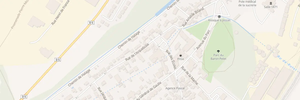 Plan du 1 Rue de l’Arquebuse à Villenoy