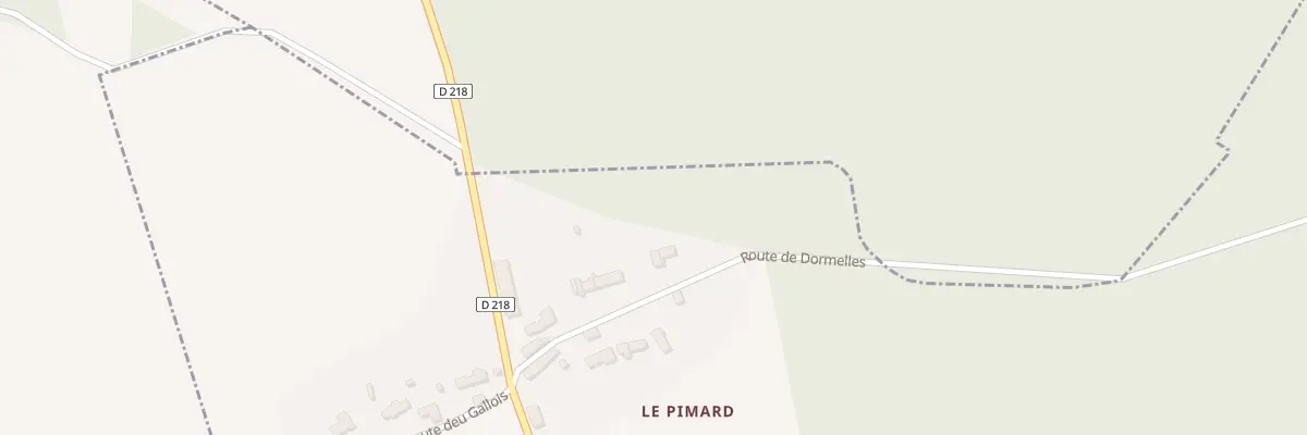 Plan du 7 Rte du Gallois à Dormelles