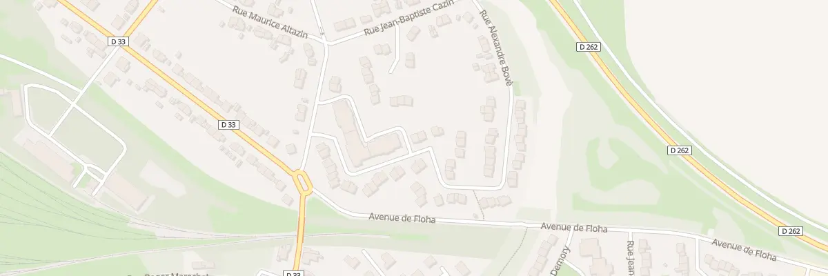 Plan du 1 Rue Henri Lucas à Méricourt