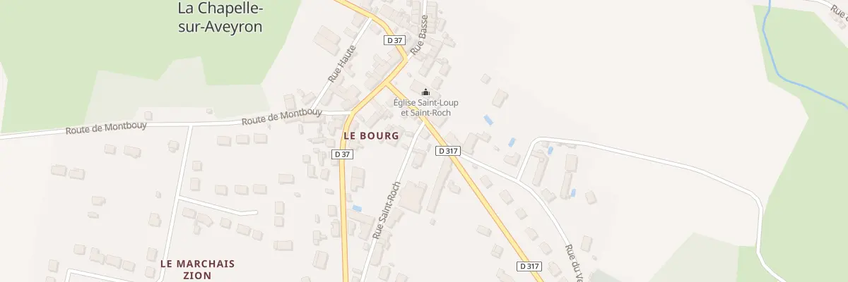 Plan du 23 Rue Saint-roch à La Chapelle-sur-Aveyron