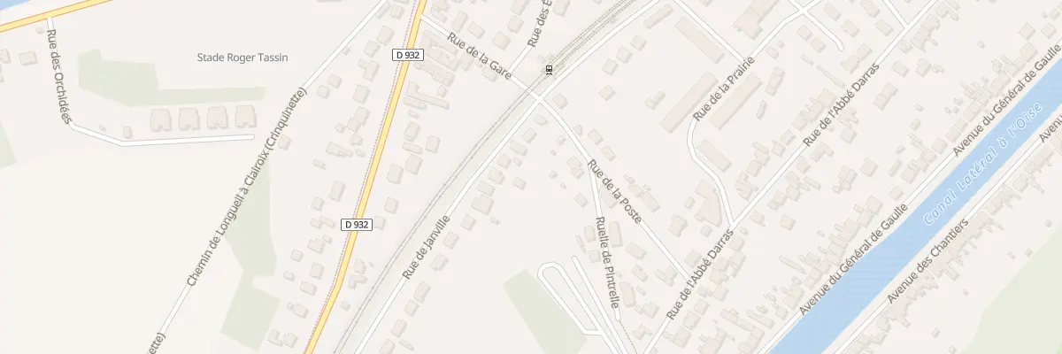 Plan du 50 Rue de Janville à Longueil-Annel