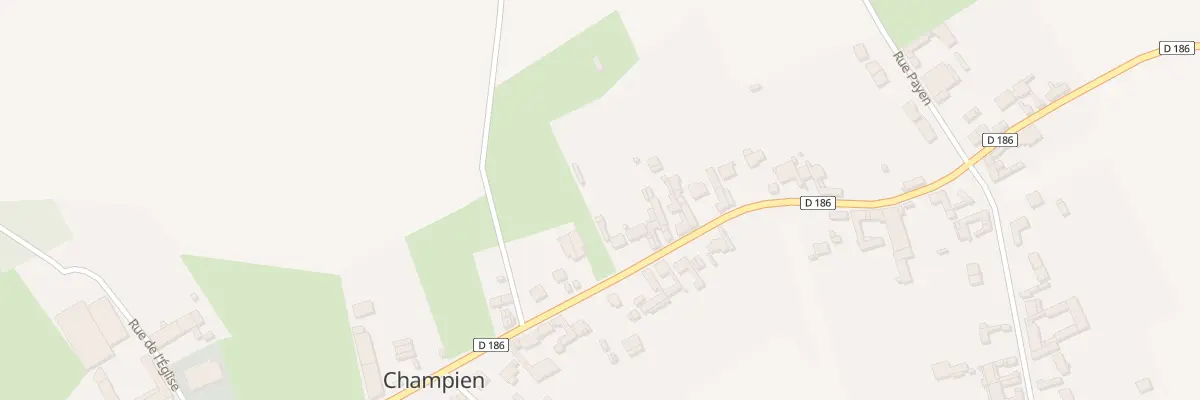 Plan du 57 Gr Grand Rue à Champien